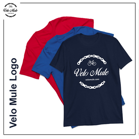 Velo Mule Logo Cycling T-Shirt